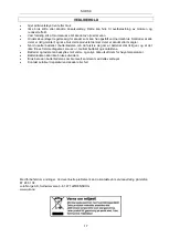 Предварительный просмотр 17 страницы Meec tools 060-205 Operating Instructions Manual