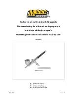 Meec tools 082004 Operating Instructions Manual preview