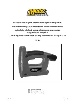 Meec tools 154-084 Operating Instructions Manual preview