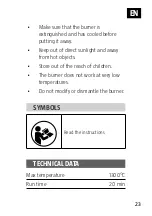 Preview for 23 page of Meec tools 213054 Operating Instructions Manual