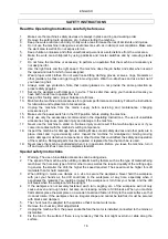 Preview for 16 page of Meec tools 255-011 Operating Instructions Manual