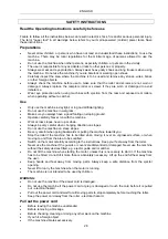 Preview for 28 page of Meec tools 721-099 Operating Instructions Manual