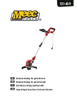 Meec tools 721-439 Operating Instructions Manual preview