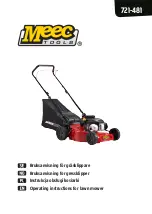 Preview for 1 page of Meec tools 721-481 Operating Instructions Manual