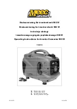 Preview for 1 page of Meec tools 740-034 Operating Instructions Manual