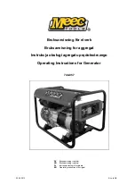 Meec tools 740-057 Operating Instructions Manual preview