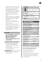 Preview for 21 page of Meec tools Multiseries 016364 Operating Instructions Manual