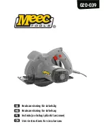 Meec 020-039 User Instructions preview