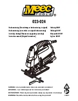 Предварительный просмотр 1 страницы Meec 023-024 Instruction Manual