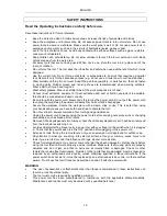 Preview for 15 page of Meec 251-046 Operating Instructions Manual