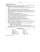 Preview for 16 page of Meec 251-046 Operating Instructions Manual