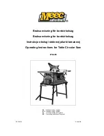 Preview for 1 page of Meec 278-445 Operating Instructions Manual