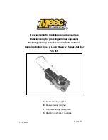 Preview for 1 page of Meec 721-215 Operating Instructions Manual