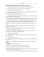 Preview for 44 page of Meec 721-215 Operating Instructions Manual