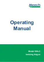 Meech 954v2 Operating Manual предпросмотр