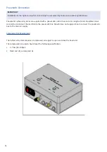 Предварительный просмотр 24 страницы Meech ACR-0200 Operating Manual