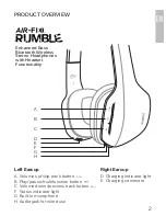 Предварительный просмотр 3 страницы Meelectronics Air-fi rumble AF80 User Manual