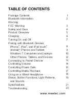 Предварительный просмотр 3 страницы Meeletronics Venture AF52 User Manual