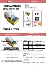 Preview for 1 page of MEFA SPEDYTOR User Manual