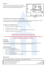 Предварительный просмотр 6 страницы MEFE CAT 139 8101 Operating Manual