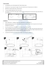 Предварительный просмотр 3 страницы MEFE CAT 673031 Installation Manual