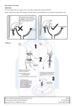 Предварительный просмотр 3 страницы MEFE CAT 67913 Installation Manual