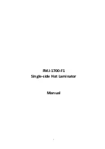 Mefu FMJ-1700-F1 Manual preview