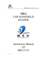 Meg MEG5151 Instruction Manual preview