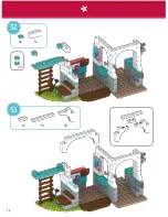 Предварительный просмотр 28 страницы Mega Bloks american girl nicki's horse stables Assembly Manual