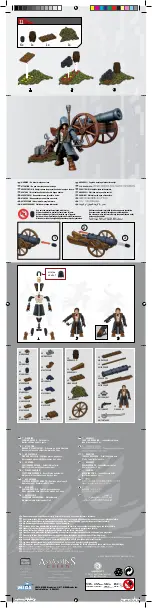 Предварительный просмотр 2 страницы Mega Bloks Assassin's Creed 94303 Manual