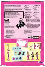 Предварительный просмотр 3 страницы Mega Bloks Barbie 80247 Manual