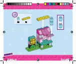 Предварительный просмотр 12 страницы Mega Bloks Barbie Build 'n Play Guinea Pig Playhouse 80273 Assembly Instructions Manual