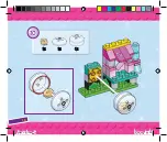 Предварительный просмотр 14 страницы Mega Bloks Barbie Build 'n Play Guinea Pig Playhouse 80273 Assembly Instructions Manual