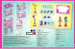 Предварительный просмотр 3 страницы Mega Bloks Barbie Build'n Style 80229 Manual