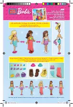 Mega Bloks Barbie's Beach Vacation Manual предпросмотр