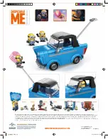 Предварительный просмотр 24 страницы Mega Bloks DESPICABLE ME Motor Mischief DKT69 Manual