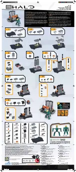 Mega Bloks HALO 97133 Manual предпросмотр