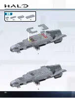 Предварительный просмотр 26 страницы Mega Bloks Halo 97380 Assembly Instructions Manual