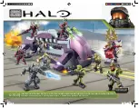 Mega Bloks Halo Hierarch's Shadow Convoy 97521 Assembly Instructions Manual предпросмотр