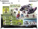 Предварительный просмотр 28 страницы Mega Bloks Halo Hierarch's Shadow Convoy 97521 Assembly Instructions Manual