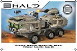 Mega Bloks Halo UNSC Mammoth Assembly Manual предпросмотр