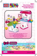 Предварительный просмотр 20 страницы Mega Bloks Hello Kitty Celebration Busy Bumper Cars 10927 Manual