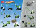 Mega Bloks Hot Wheels Wheelie fast Instruction preview