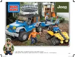 Предварительный просмотр 1 страницы Mega Bloks Jeep Forest Expedition 97806 Assembly Manual