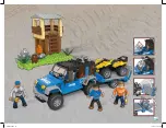 Предварительный просмотр 19 страницы Mega Bloks Jeep Forest Expedition 97806 Assembly Manual