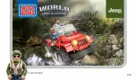 Mega Bloks Jeep Wrangler 97803 Assembly Manual preview