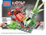 Mega Bloks KAPOW 94215 Manual предпросмотр