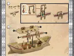 Предварительный просмотр 9 страницы Mega Bloks MicroMotion Legends King Arthur Attack Action WarShip 96120 Assembly Instructions Manual