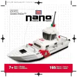 Mega Bloks NANO Rescue Cutter 5952 Assembly Instructions Manual preview