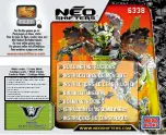 Preview for 1 page of Mega Bloks NEO SHIFTERS Depth of Hadrax Tor Shadow Sfear 6338 Building Instructions